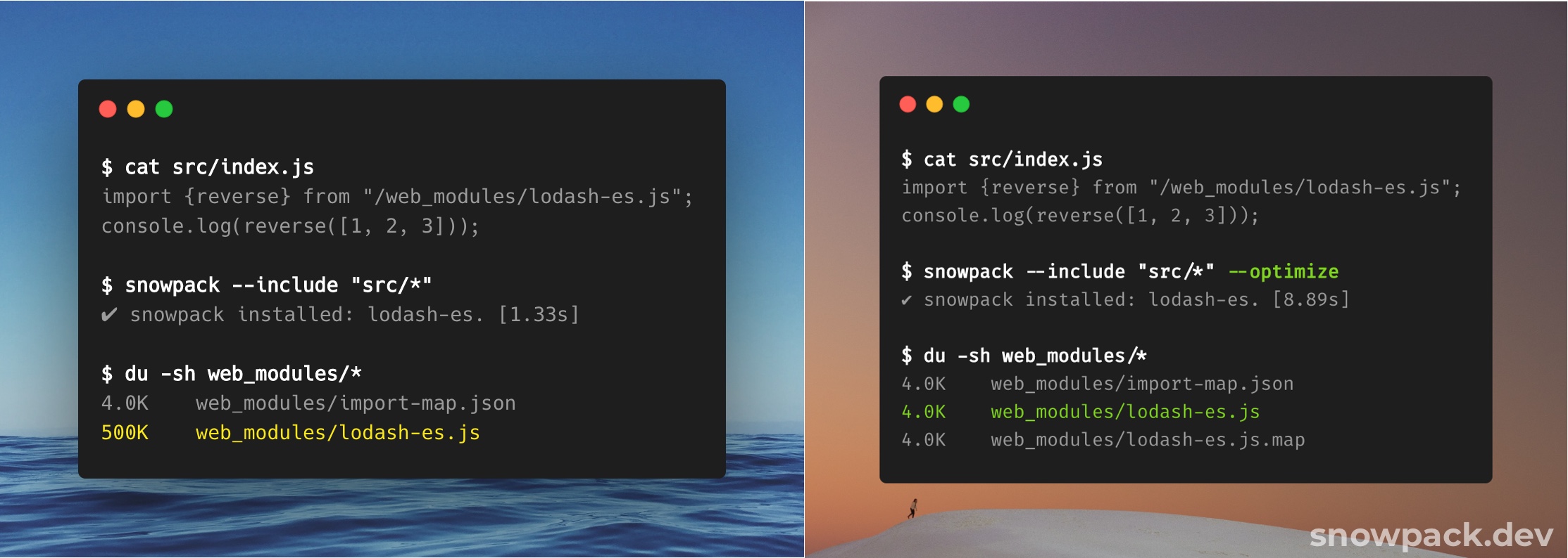 Tree-shaking example